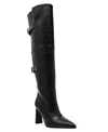 Wild Pair Women's Vivii Over-the-knee Buckle Boots, Macy's Exclusive In Black