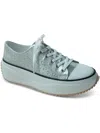WILD PAIR WOMENS FAUX SUEDE CASUAL AND FASHION SNEAKERS