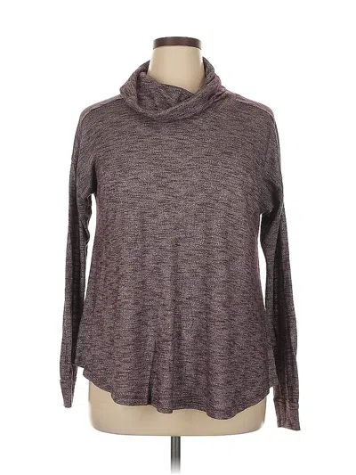 Pre-owned Wild Pearl Turtleneck Sweater In Burgundy