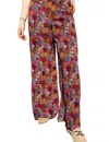 WILD PONY FLARE TROUSER PANT IN FLORAL