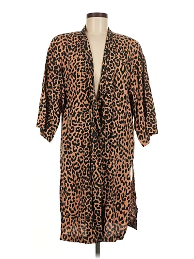 Pre-owned Wild Rose Casual Dress In Brown