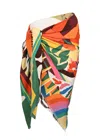Wild Sarongs Bossa Multicolor Scarf In Multi