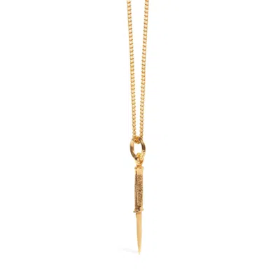 Wild Sons Men's Gold Greaser Necklace