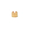 Wild Sons Men's Greaser Gold Ring In Gold