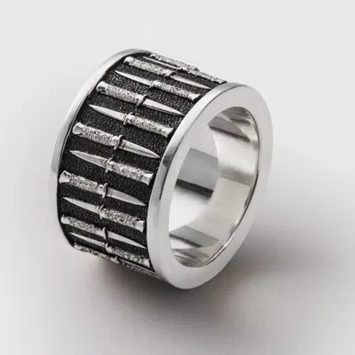 Wild Sons Men's Greaser Silver Ring