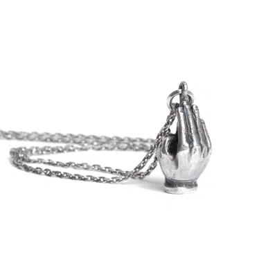 Wild Sons Men's Holy Silver Necklace