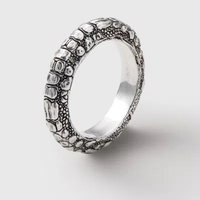 Wild Sons Men's Kaiman Silver Ring