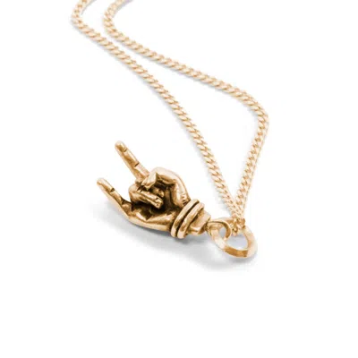 Wild Sons Men's Rebel Gold Necklace