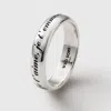 Wild Sons Men's Silver Je T'aime Je T'... Ring In Silver