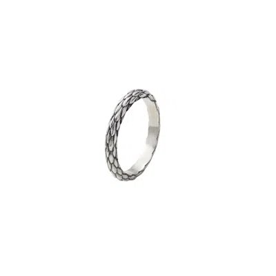 Wild Sons Men's Viper Silver Ring