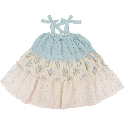 Wild Wawa Kids'  Amber Dress In Blue