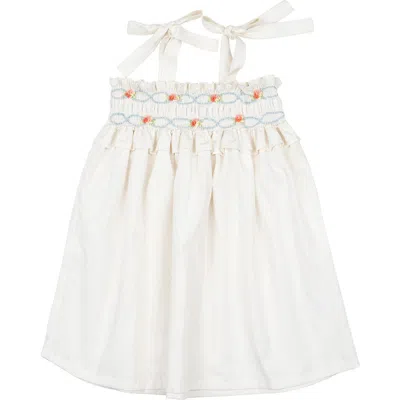 Wild Wawa Kids'  Athena Dress In White
