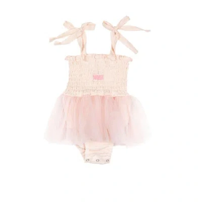 Wild Wawa Kids'  Bday Cake Tutu In Pink