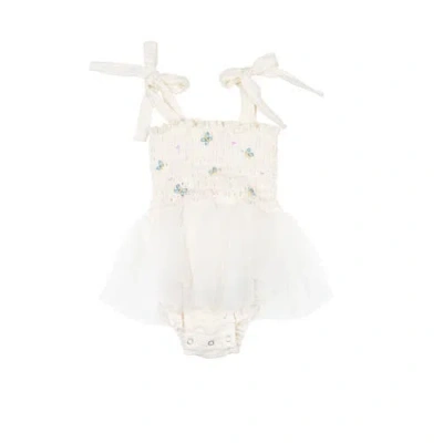 Wild Wawa Kids'  Butterfly Tutu In White