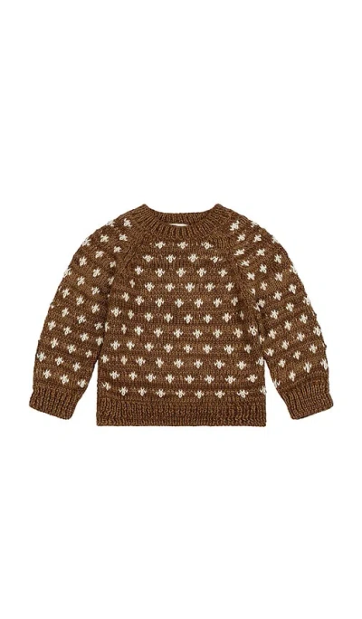 Wild Wawa Cardigan Autumn In Chocolate