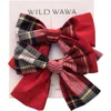 Wild Wawa Clip Set In Red