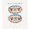 Wild Wawa Crochet Clip Set In Blue