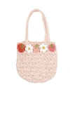 Wild Wawa Crochet Purse In Pink