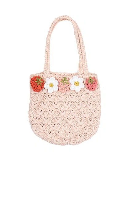 Wild Wawa Crochet Purse In Pink