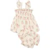 Wild Wawa Kids'  Flutter Set In Pink