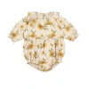 Wild Wawa Babies'  Hazel Romper In Yellow