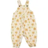 Wild Wawa Heart Pocket Overalls In Multi