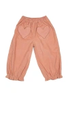 Wild Wawa Heart Pocket Pants In Pink