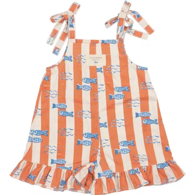 Wild Wawa Kids'  Isola Romper In Black