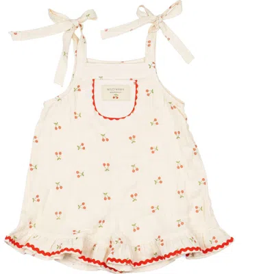 Wild Wawa Kids'  Isola Romper In Neutral