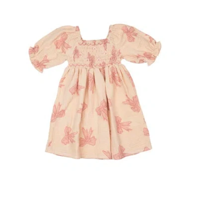 Wild Wawa Kids'  Ivy Dress In Neutral