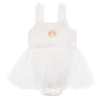 Wild Wawa Babies'  Juliette Tutu In White