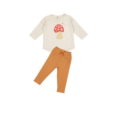 Wild Wawa Babies'  Legging Set In Multi