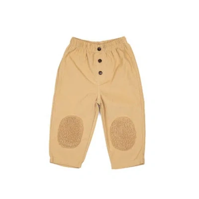 Wild Wawa Kids'  Patches Pant In Brown
