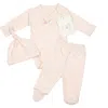 Wild Wawa Kids'  Pima Embroidered Bundle Set In Neutral