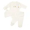 Wild Wawa Kids'  Pima Embroidered Bundle Set In Neutral