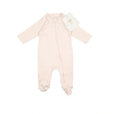 Wild Wawa Kids'  Pima Embroidered Footie In Neutral