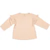 Wild Wawa Kids'  Ruffle Everyday Top In Pink