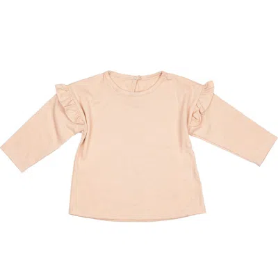 Wild Wawa Kids'  Ruffle Everyday Top In Pink