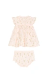 Wild Wawa Smock Flutter Set In Multi