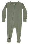 Wildbird Babies'  Cloudblend™ One-piece Pajamas In Green