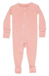 Wildbird Babies'  Cloudblend™ One-piece Pajamas In Pink