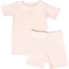 Wildbird Babies'  Cloudblend™ Two-piece Short Pajamas In Brown