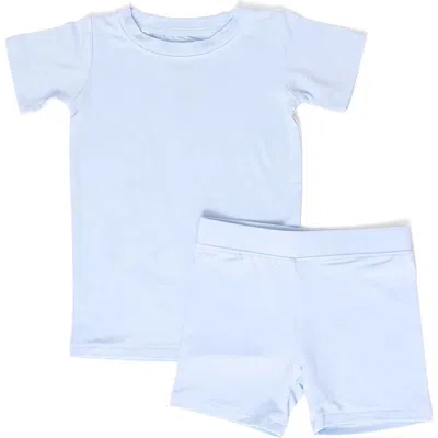 Wildbird Babies'  Cloudblend™ Two-piece Short Pajamas In Gray