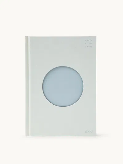 Wilde House Paper Goop X Open Journal Cleanse In Gray