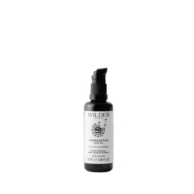 Wilder Botanics Black Herbaceous Hair Oil