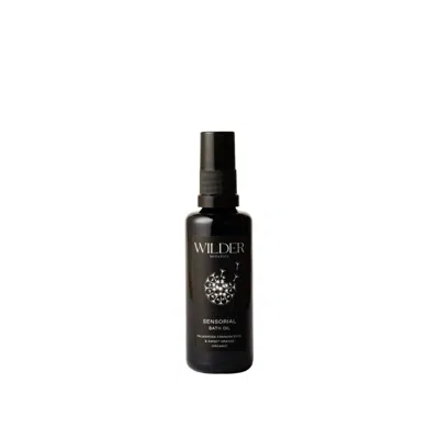 Wilder Botanics Black Sensorial Bath Oil Palmarosa