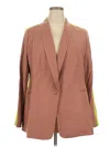 Wildfang Blazer Jacket In Brown