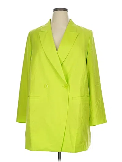 Wildfang Blazer Jacket In Green
