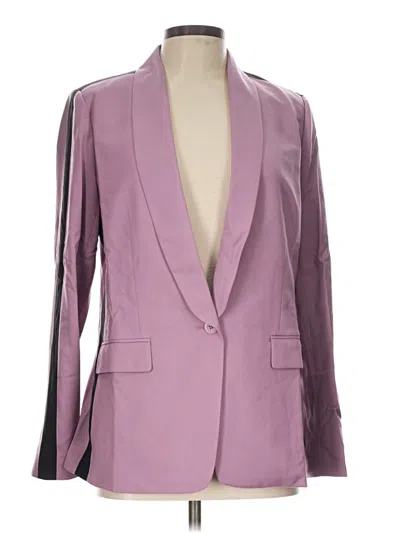 Wildfang Blazer Jacket In Purple