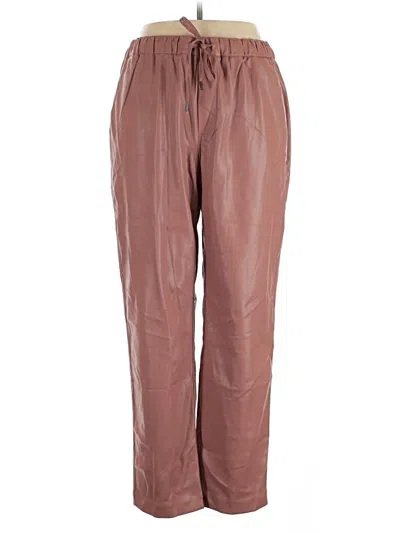 Pre-owned Wildfang Casual Pants In Brown
